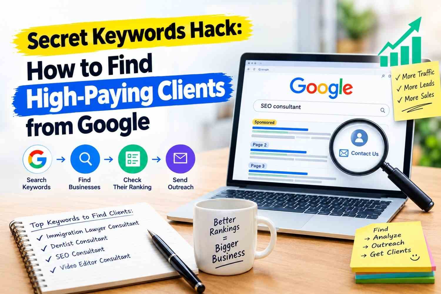 Secret Keywords Hack: How to Find High-Paying Clients from Google