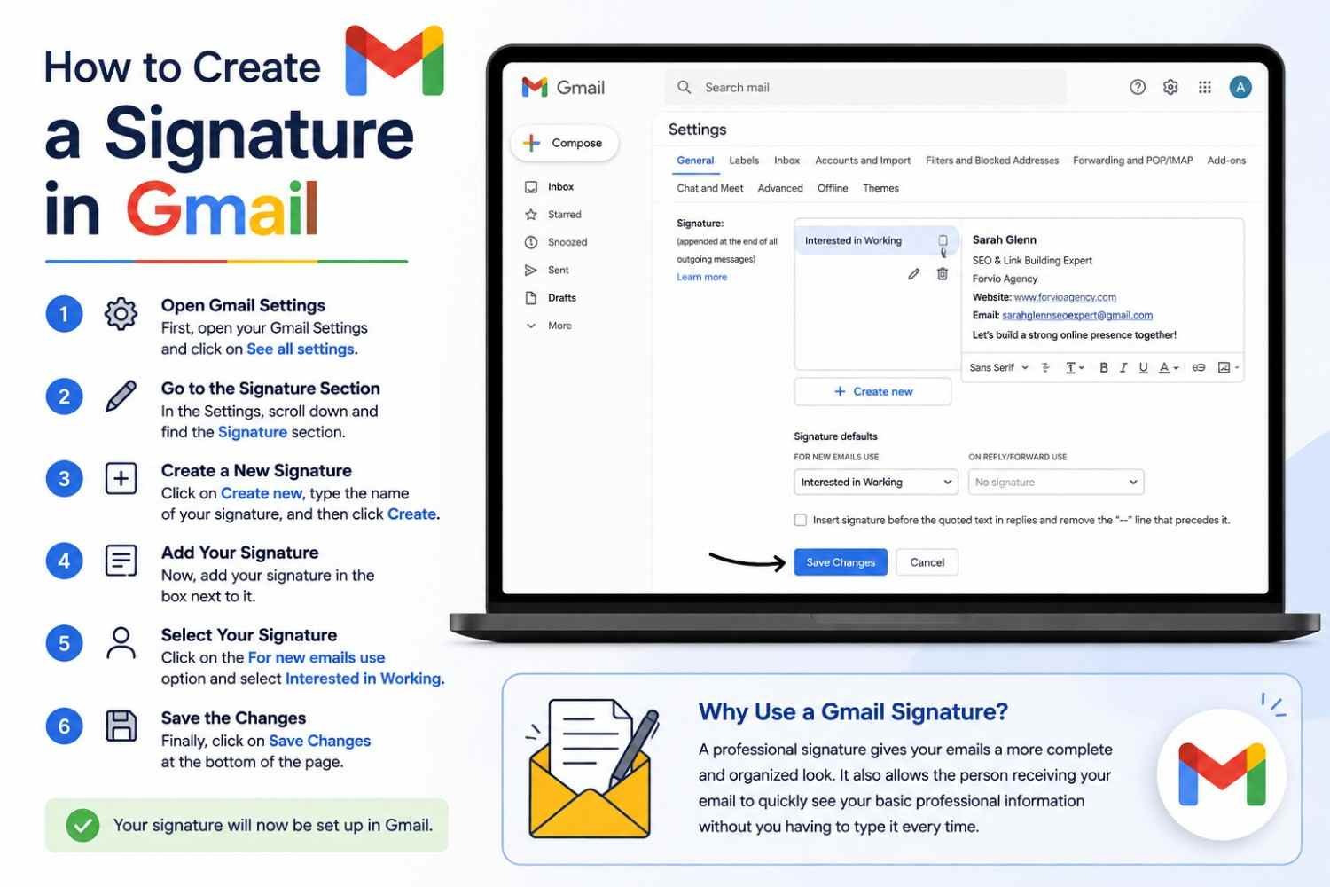 How to Create a Professional Gmail Signature That Builds Client Trust and Attracts More Clients
