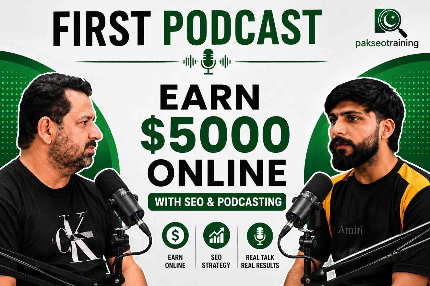 1st SEO Podcast: Amjad Butt with Ayaz Shah