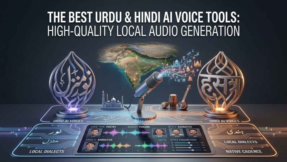 Best Urdu & Hindi AI Voice Tools: High-Quality Local Audio Generation