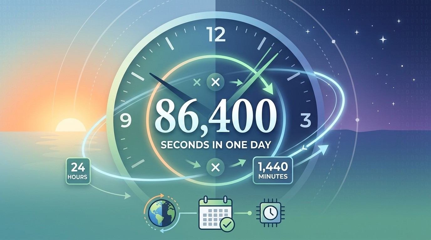 Decoding 86,400: The Math, Science, and Precision of a Single Day