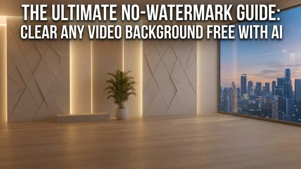 The Ultimate No-Watermark Guide: Clear Any Video Background Free with AI