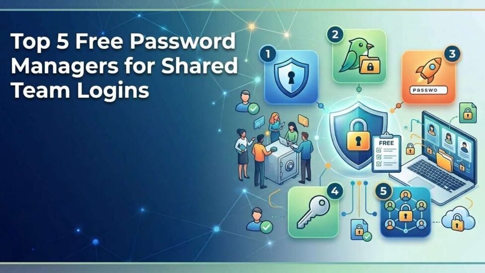 Top 5 Free Password Managers for Shared Team Logins