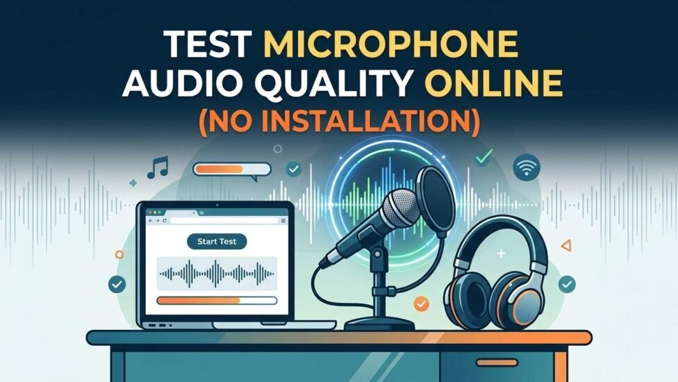 Test Microphone Audio Quality Online (No Installation)