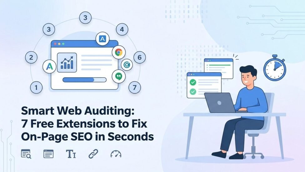 Smart Web Auditing: 7 Free Extensions to Fix On-Page SEO in Seconds