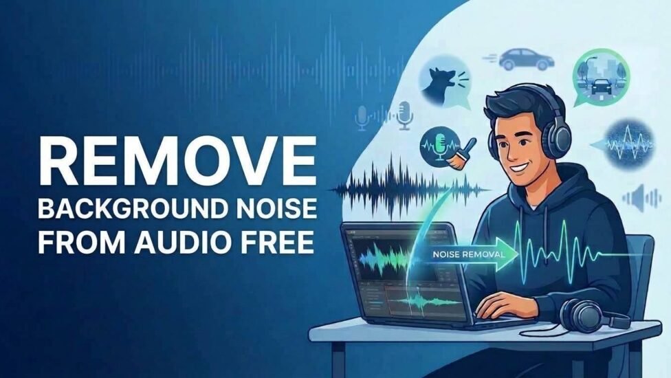 Remove Background Noise from Audio Free
