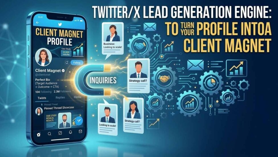 Twitter/X Lead Generation Engine: How to Turn Your Profile into a Client Magnet