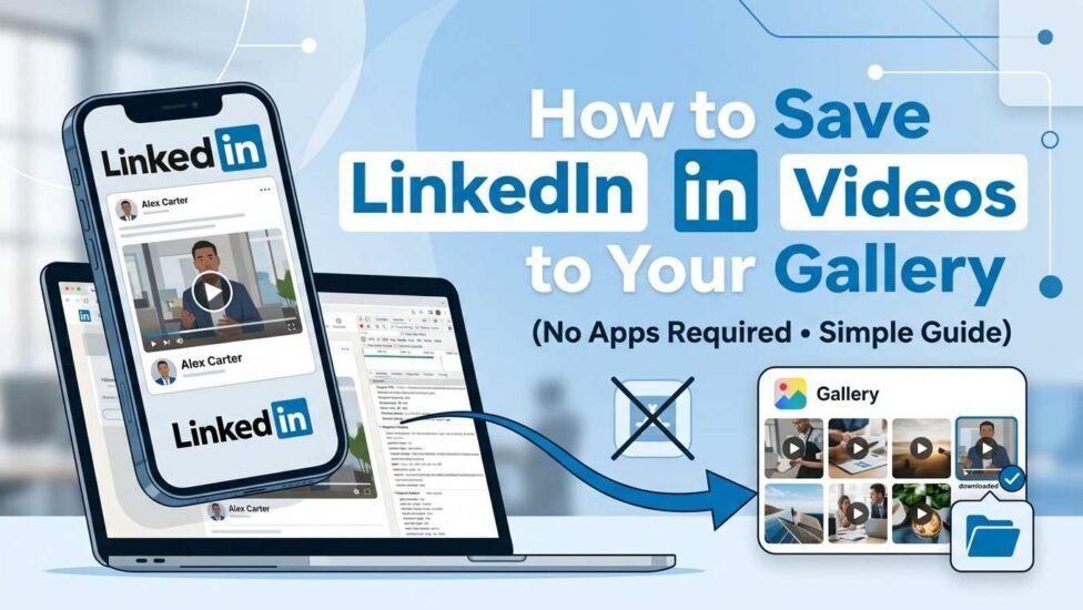 How to Save LinkedIn Videos to Your Gallery (No Apps Required)
